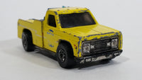 1983 Hot Wheels Ramblin' Wrecker Rig Truck Yellow Die Cast Toy Car Vehicle