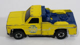 1983 Hot Wheels Ramblin' Wrecker Rig Truck Yellow Die Cast Toy Car Vehicle - Treasure Valley Antiques & Collectibles