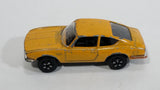 Rare HTF Vintage PlayArt Fiat Dino Mustard Yellow Die Cast Toy Car Vehicle Made in Hong Kong - Treasure Valley Antiques & Collectibles