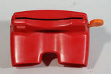 View Master 3D Viewer Red with 5 Vintage Reels (Alice in Wonderland, Winnie-The Pooh, Barbie and The Rockers, Happy Days, Look and see in 3D) - Treasure Valley Antiques & Collectibles