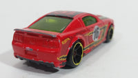 2016 Hot Wheels Art Cars Custom '07 Ford Mustang Red Die Cast Toy Muscle Car Vehicle - Treasure Valley Antiques & Collectibles