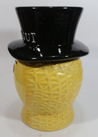 Collectible Mr. Peanut Cocktail Salted Peanuts Ceramic Cookie Jar