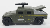 1994 Matchbox Hummer Army Green Die Cast Toy Car Military Vehicle With Opening Rear Hatch - Rare Variation - Treasure Valley Antiques & Collectibles