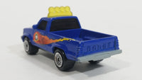 2002 Matchbox Dodge Dakota Blue Truck Die Cast Toy Car Vehicle McDonald's Happy Meal