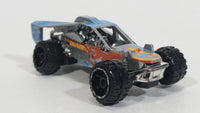 2014 Hot Wheels Off-Road Team Hot Wheels Corkscrew Buggy Silver Die Cast Toy Car Vehicle