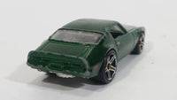 2012 Hot Wheels '73 Pontiac Firebird Trans Am Brewster Green Die Cast Toy Muscle Car Vehicle