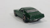 2012 Hot Wheels '73 Pontiac Firebird Trans Am Brewster Green Die Cast Toy Muscle Car Vehicle