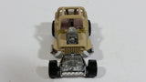 2010 Hot Wheels Race World Jungle Custom '42 Jeep CJ-2A Beige Tan Die Cast Toy Car Vehicle - Treasure Valley Antiques & Collectibles