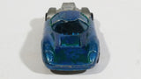 Vintage 1969 Hot Wheels Lola GT70 Spectraflame Aqua Blue RedLines Die Cast Toy Car Vehicle