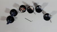 2015 Import Dragons NHL Hockey Players 2 1/2" Figurines Mixed lot of 6 Players Plus Extra Stick