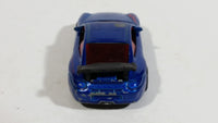 2011 Hot Wheels Porsche 911 GT3 RS Metalflake Dark Blue Die Cast Toy Car Vehicle