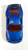 2011 Hot Wheels Porsche 911 GT3 RS Metalflake Dark Blue Die Cast Toy Car Vehicle