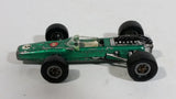 Vintage 1960s-1970s Majorette Formula 1 No. 228 Green Die Cast Toy Race Car Vehicle