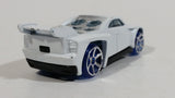 2005 Hot Wheels AcceleRacers Bassline White Die Cast Toy Car Vehicle - McDonalds Happy Meal