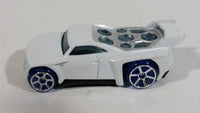 2005 Hot Wheels AcceleRacers Bassline White Die Cast Toy Car Vehicle - McDonalds Happy Meal