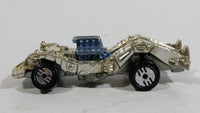 1987 Hot Wheels Speed Demons Phantomachine Chrome with Blue Engine Die Cast Toy Car Soldier Robot Vehicle