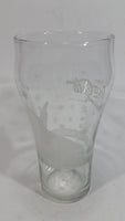 Collectible Libbey Enjoy Coca-Cola Coke Santa Claus Soda Pop Beverage Clear Glass Cup