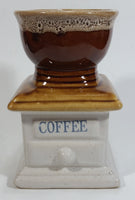 Coffee Grinder Flower Pot Ceramic Planter