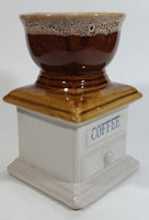 Coffee Grinder Flower Pot Ceramic Planter