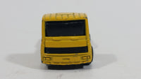 Maisto Ladder Truck Mustard Yellow Semi Truck Die Cast Toy Car Vehicle