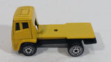 Maisto Ladder Truck Mustard Yellow Semi Truck Die Cast Toy Car Vehicle