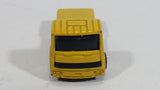 Maisto Ladder Truck Mustard Yellow Semi Truck Die Cast Toy Car Vehicle