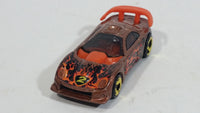 2003 Hot Wheels Flamin' Hot Wheels Callaway C7 Metalflake Copper Die Cast Toy Car Vehicle