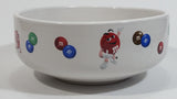 2004 M & M's Characters Chocolate Candies Sweets Ceramic White Snack Bowl Collectible - Treasure Valley Antiques & Collectibles