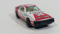 Vintage Yatming Toyota Celica Flying Engine #36 No. 1036 White Red Die Cast Toy Race Car Vehicle