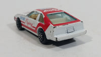 Vintage Yatming Toyota Celica Flying Engine #36 No. 1036 White Red Die Cast Toy Race Car Vehicle