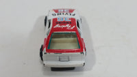 Vintage Yatming Toyota Celica Flying Engine #36 No. 1036 White Red Die Cast Toy Race Car Vehicle