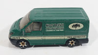 2009 Matchbox City Action Ford Transit 2007 Shady Branch Tree Surgeon Dark Green Van Die Cast Toy Car Vehicle