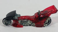 2002 Hot Wheels Fright Bike Motorcycle Red Die Cast Toy Car Vehicle - Treasure Valley Antiques & Collectibles