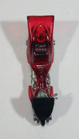 2002 Hot Wheels Fright Bike Motorcycle Red Die Cast Toy Car Vehicle - Treasure Valley Antiques & Collectibles