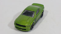 2013 Hot Wheels Workshop Then and Now Custom '07 Ford Mustang Metallic Green Die Cast Toy Muscle Car Vehicle