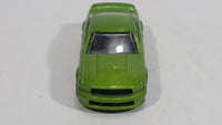 2013 Hot Wheels Workshop Then and Now Custom '07 Ford Mustang Metallic Green Die Cast Toy Muscle Car Vehicle