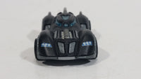 2012 Hot Wheels Batman Vehicles Then and Now Arkham Asylum Batmobile Black Die Cast Toy Car Superhero Vehicle