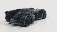 2012 Hot Wheels Batman Vehicles Then and Now Arkham Asylum Batmobile Black Die Cast Toy Car Superhero Vehicle