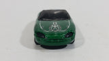 2003 Hot Wheels B-Day Jaguar XK-8 Convertible Metallic Green Die Cast Toy Car Vehicle