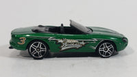 2003 Hot Wheels B-Day Jaguar XK-8 Convertible Metallic Green Die Cast Toy Car Vehicle