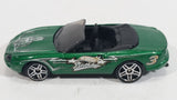 2003 Hot Wheels B-Day Jaguar XK-8 Convertible Metallic Green Die Cast Toy Car Vehicle