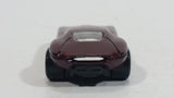 2009 Hot Wheels Fast FeLion Burgundy Maroon Dark Red Die Cast Toy Car Vehicle - Treasure Valley Antiques & Collectibles