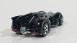 2012 Hot Wheels Batman Vehicles Then and Now Arkham Asylum Batmobile Black Die Cast Toy Car Superhero Vehicle