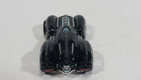 2012 Hot Wheels Batman Vehicles Then and Now Arkham Asylum Batmobile Black Die Cast Toy Car Superhero Vehicle