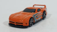 2008 Hot Wheels Top Speed GT Dodge Viper GTS-R Orange Die Cast Toy Super Car Vehicle - Treasure Valley Antiques & Collectibles