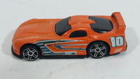 2008 Hot Wheels Top Speed GT Dodge Viper GTS-R Orange Die Cast Toy Super Car Vehicle - Treasure Valley Antiques & Collectibles