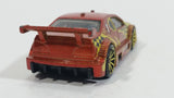 2008 Hot Wheels Amazoom Orange Yellow Die Cast Toy Car Vehicle - Treasure Valley Antiques & Collectibles