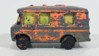 Vintage PlayArt Mercedes Benz Fourgon Van Bus Die Cast Toy Car Vehicle