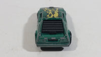 1985 Hot Wheels Ultra Hots Wind Splitter Dark Metallic Green Die Cast Toy Car Vehicle - Treasure Valley Antiques & Collectibles