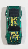 1985 Hot Wheels Ultra Hots Wind Splitter Dark Metallic Green Die Cast Toy Car Vehicle - Treasure Valley Antiques & Collectibles